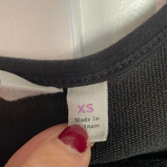 Athleta omega black and grey fitted dress size xs - Picture 4 of 9